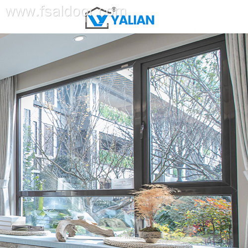 Aluminum Casement Windows Customized European Design